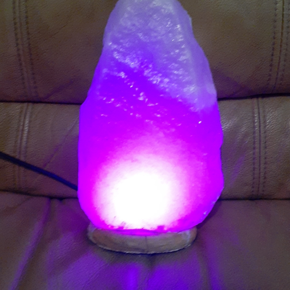 Himalayan Salt Rock USB color changing night light